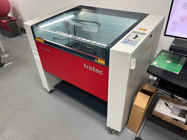2019 Trotec Speedy 360 Electric 32 in x 20 in CO2 Laser