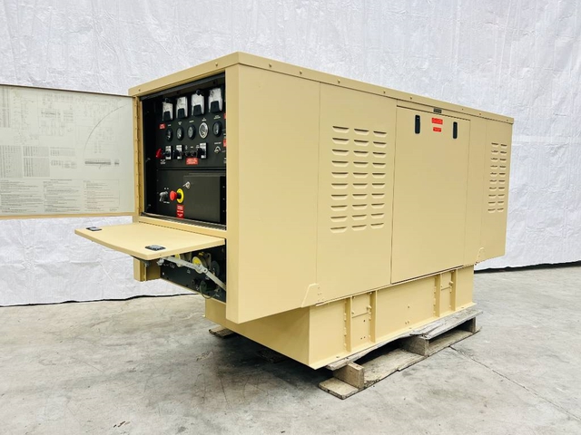 2010 25KW Diesel Generator w/ Power Distribution Cords