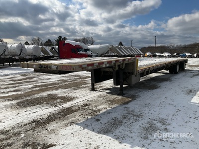 2017 Wilson 53 ft T/A Spread Axle Single Drop Rimorchio a pianale
