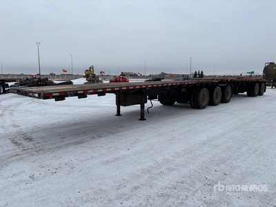 2000 Doepker 32 ft Super B-Train Lead Remolque caja abierta