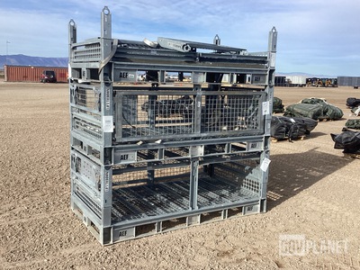 (3) Mobile Shelter Systems Storage & Transport Frames