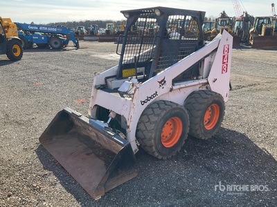1989 Bobcat 843 Skid Steer Loader