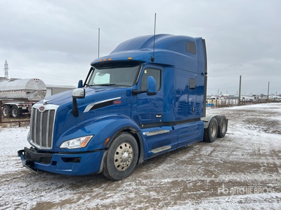 2023 Peterbilt 579 6x4 Cabeza Tractora Cabina Dormitorio