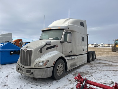 2023 Peterbilt 579 6x4 T/A Sleeper Truck Tractor (Inoperable)