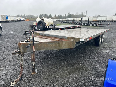 2014 M.S. Metal Works 20 ft T/A Remorque pour équipement