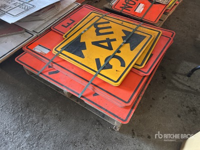 Quantity of 道路標識