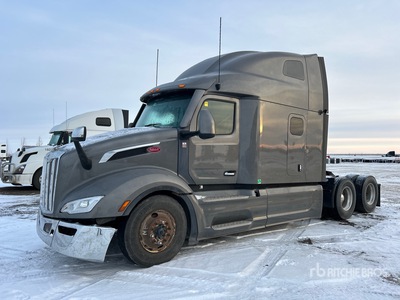 2023 Peterbilt 579 6x4 T/A Sleeper Truck Tractor (Inoperable)