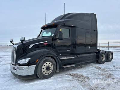 2023 Peterbilt 579 6x4 Cabeza Tractora Cabina Dormitorio