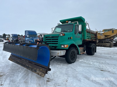 1998 Ford L8501 6x4 شاحنة كشط الثلج