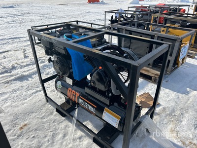 2025 AGT AC Skid-Mounted 40 gal Air Compressor (Unused)