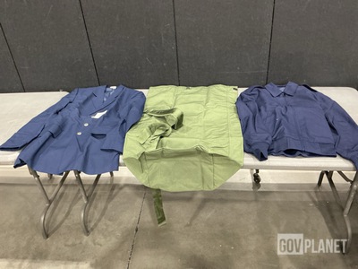 (17) Men’s Jackets, (65) Duffel Bags & Assorted Items