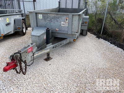 2017 Felling FT-6DTE-G 10 ft S/A مقطورة تفريغ خفيفة