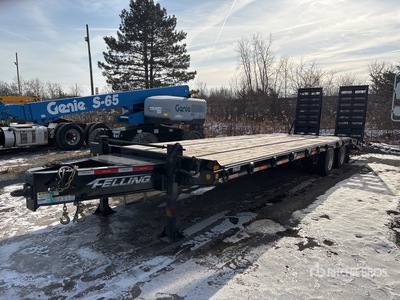 2024 Felling FT-45-2 LP 30 ft T/A Plant Trailer