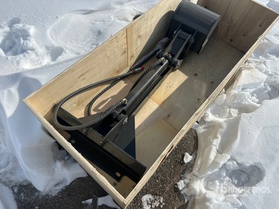 2026 AGT M-DRG 6 in Mini Skid Steer Backhoe - Fits Skid steer (Unused)