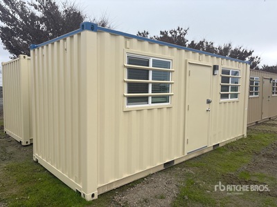 20 ft x 8 ft Skid-Mounted Transportierbare Büros (Unused)