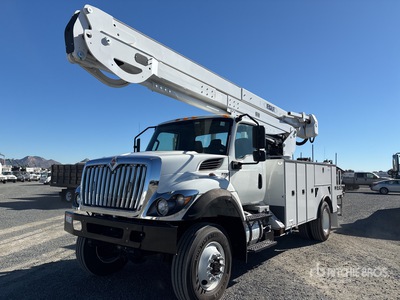 2023 Versalift VN555MHI 55 ft on 2023 International HV507 Versalift 4x4 Piattaforma autocarrata