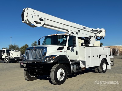 2023 Versalift VN555MHI 55 ft on 2023 International HV507 Versalift 4x4 Piattaforma autocarrata