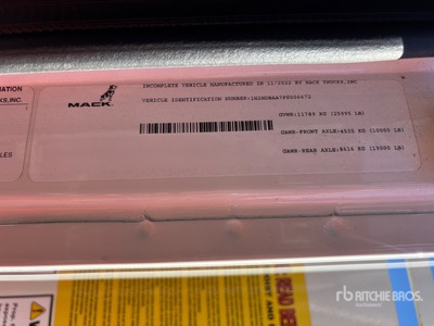 2023 Mack MD 4x2 Camión plataforma volquete (Unused)