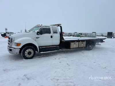 2010 Ford F-650 4x2 Extended Cab Tilt Tray Truck