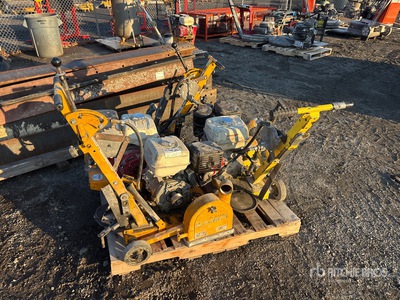 Quantity of (3) US Saws JS 130 Walk-Behind Saw