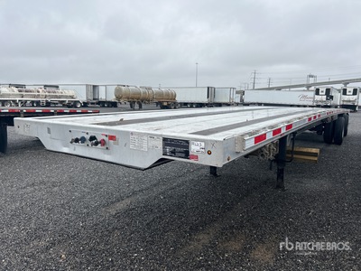 2022 Benson 48 ft T/A Flatbed Trailer