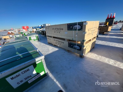 2026 KJ K4525 45 ft x 25 ft Metal Garage Divers - Structure portative (Unused)