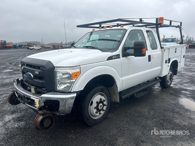 2016 Ford F-350 XL 4x4 Extended Cab شاحنة متعددة الاغراض
