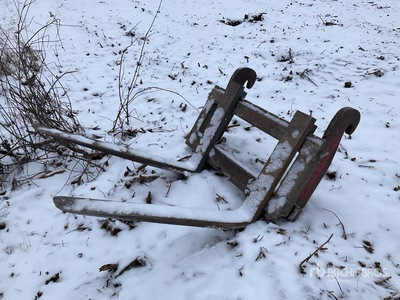 Volvo 48 in Wheel Loader Forks - Fits Volvo L50E