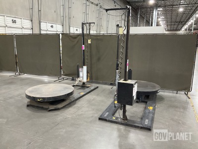 (2) Nitech 77203-AW Stretch-Wrap Machines