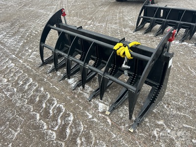 All-Star 78 in Skid Steer Root Rake