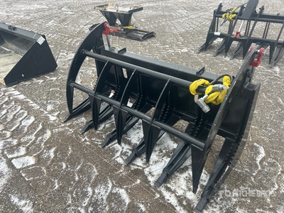 Mid-State 60 in Skid Steer Root Rake