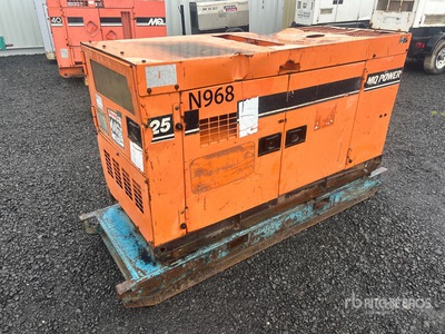 1998 Multiquip DCA25SSIU 25 kVA Skid-Mounted Groupe électrogène