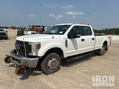 2018 Ford F-350 XL 4x4 Crew Cab Hi-Rail Pickup