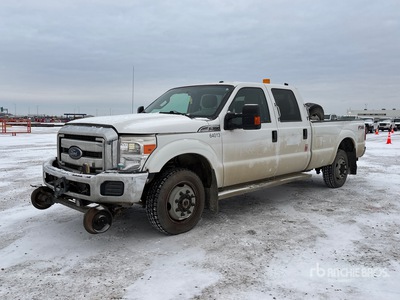 2016 FORD F-350 Superduty XLT 4x4 Crew Cab Hi-Rail Pickup