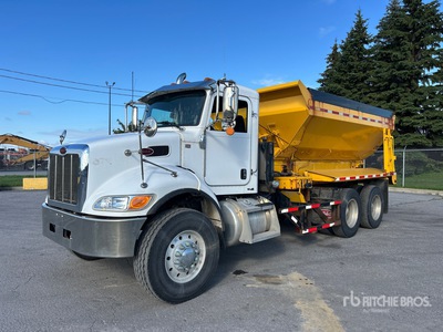 2018 Peterbilt 348 6x4 Spreader Truck