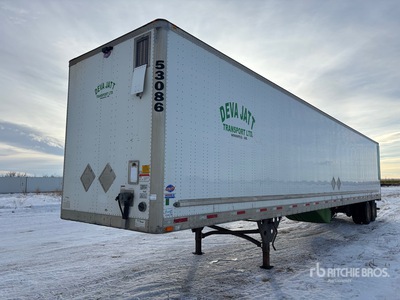 2018 Utility 53 ft x 102 in T/A Van Trailer