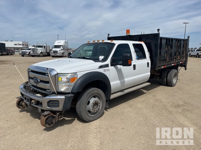 2015 Ford F-550 XLT 4x4 Crew Cab Hi-Rail Pritsche-Lkw