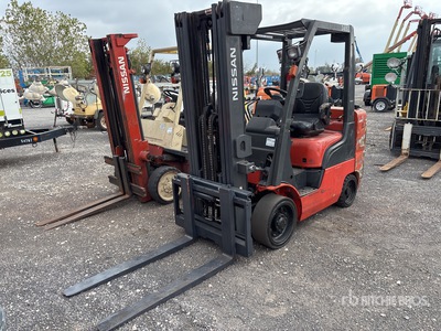 Nissan MCU1F2A30LV 5225 lb Cushion Tire Forklift