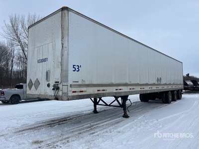 2010 Manac 94353 53 ft x 102 in Tri/A Van Trailer