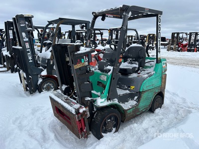 Mitsubishi FGC25N 5000 lb Cushion Tire Forklift
