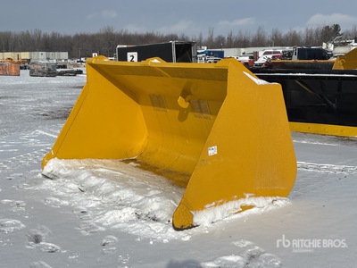 108 in ホイールローダー用バケット