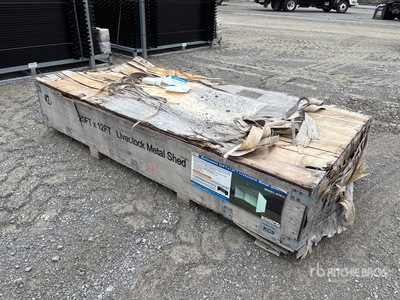 2025 KJ K4525 25 ft x 45 ft Livestock Metal Shed Storage Building (Unused)