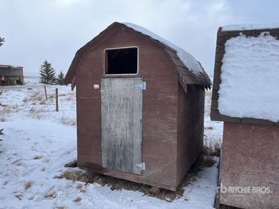 7 Ft x 6 Ft Cobertizo