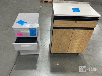 (6) Storage Cabinets & (5) Filing Cabinets