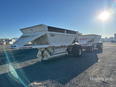 2006 Dragon BD Trailer 12 ft S/A Remorque à benne centrale