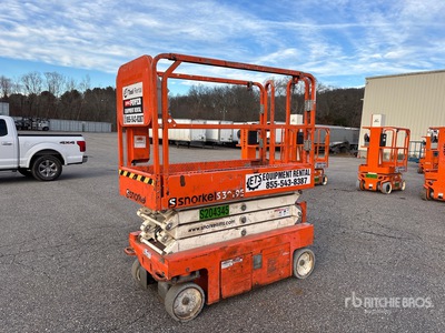 2017 Snorkel S3219E Electric Scissor Lift