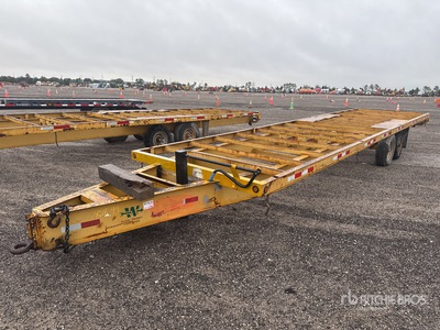 R & W 30 ft T/A Equipment Trailer