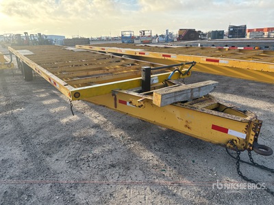 R & W 30 ft T/A Equipment Trailer