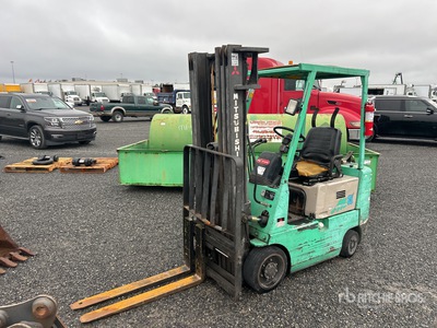 1997 Mitsubishi FGC15 2700 lb Cushion Tire Forklift