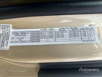 2024 Peterbilt 567 6x4 Tri/A Camión dumper